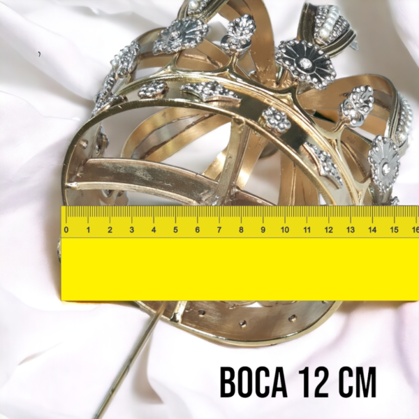 Coroa Rica de Nossa Senhora de Fátima P/imagens de 2m - Imagem 6